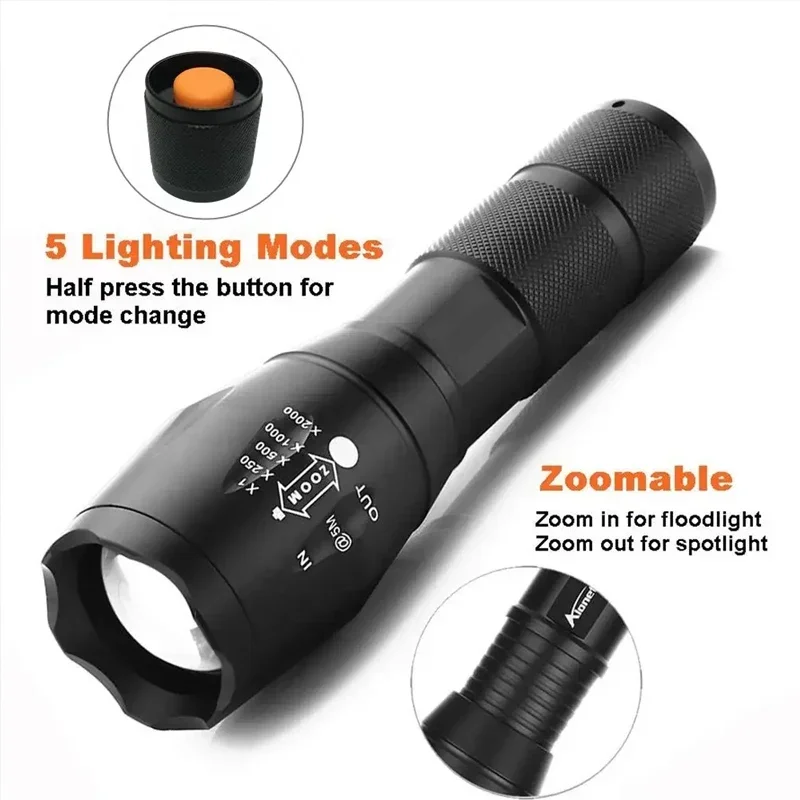 High Power T6 Led Zaklampen Ca - Power Banks recensie en prijs