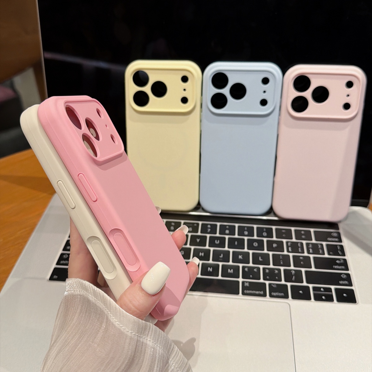 Luxe vloeibare siliconen magne - Liquid Silicone Magnetic Phone Case recensie en prijs