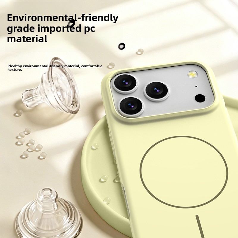 Matte, zachte siliconen telefo - Liquid Silicone Magnetic Phone Case recensie en prijs