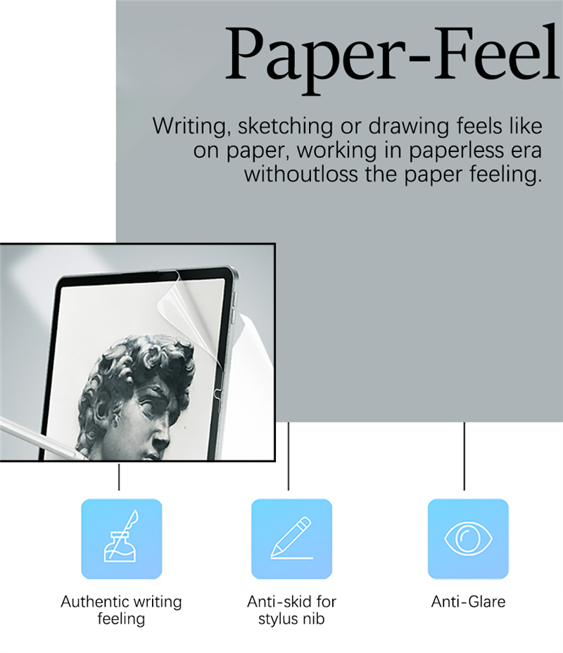 3 stuks papiergevoel als scher - Matte Anti Glare Screen Protector recensie en prijs