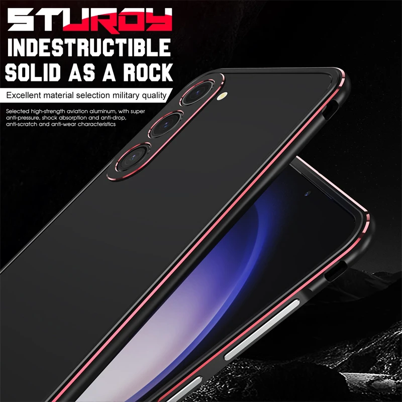 Aluminium bumper & metal lens  - Metal Bumper Aluminum Frame Case recensie en prijs